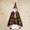 thumbnail image 2 of Cavosen Christmas Shawl Wraps for Women Elegant Cardigan Cape Graphic Soft Open Front Scarves Casual Winter Everyday Wear, 2 of 3