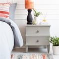 thumbnail image 2 of Adore Decor Arlan Side Table with Two Drawers Gray, 2 of 10