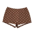 thumbnail image 5 of Uobin Women’s Polka Hooded Shorts Two Long Sleeve Oversized Hoodie And Matching Shorts Y2K Sweatsuits, 5 of 6