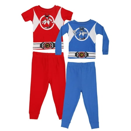 

Boys Toddler 4 Pc Power Rangers Sleep Set