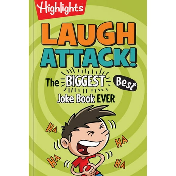 Pre-Owned Laugh Attack!: Over 1,000 Jokes for Kids, Must-Have Kids Joke Book with Knock-Knocks, Riddles, Tongue Twisters and Cartoons