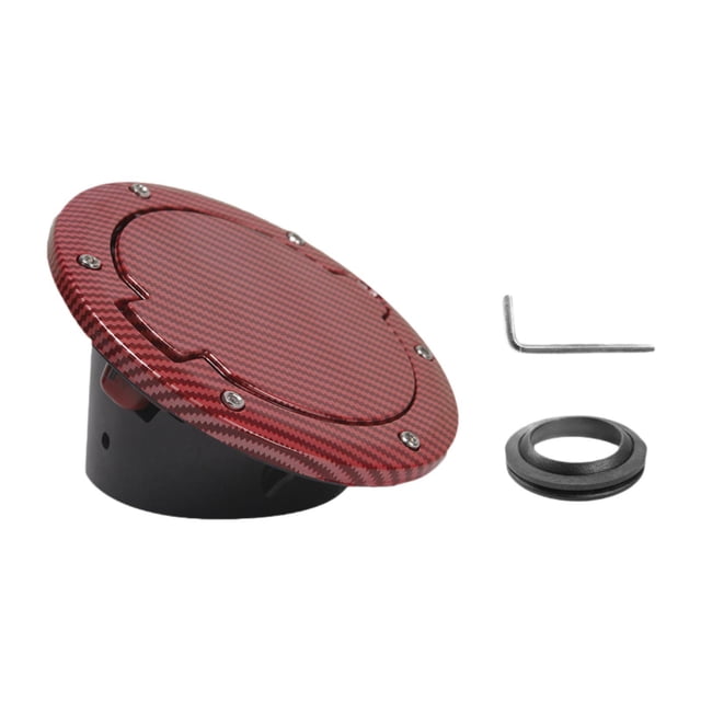 Almencla Gas Cap High Performance Spare Parts Premium Replaces for Dark Red