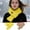 Yellow, variant on RKSTN USB Charging Heating Scarf Neck Warmer Cold-Proof Electric Heated Neck Warmer Yellow
