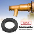 thumbnail image 4 of 20pcs Garden Hose Washers Rubber Seals with Self Locking Tabs 3/4 inch, 4 of 9