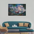 thumbnail image 4 of Tangled Princess Flynn Are on A Boat Watching The Lanterns Float Into The Sky Picture Print Wall Art Poster Painting Canvas Posters Artworks Gift Room Aesthetic 16x24inch(40x60cm), 4 of 6