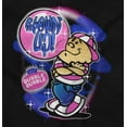 thumbnail image 2 of Airbrushed Dubble Bubble Blowing Up Unisex Plus Size Sweatshirt Brisco Brands 2X, 2 of 5