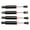 Black, variant on Riousery 4pcs RC Shock Absorber 100mm (3.9 inches) Damper with Internal Spring for SCX10 1/10 RC Crawler Car Blue