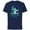 Navy, variant on Disney and Pixar’s Toy Story Buzz Lightyear Spanish Mode - Short Sleeve Cotton T-Shirt for Adults - Customized-Black