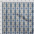 thumbnail image 3 of oneOone Polyester Lycra Fabric Diamond & Swirl Ikat Print Fabric BTY 56 Inch Wide, 3 of 4