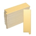thumbnail image 1 of Uxcell 200pcs Mini Cake Boards, Mousse Cake Cardboards Rectangle for Cupcake Base(Gold), 1 of 5