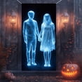 thumbnail image 5 of Halloween Door Cover Decoration, 35x71 inch Tapestry, Halloween Door Cover Door Hanging Party Decoration Door Cover Tapestrys, 5 of 8
