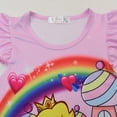 thumbnail image 3 of Toddler Girls Princess Dress Nightgowns Cartoon Nightdress Sleep-Wear Pajamas, Size 2-8, 3 of 5