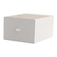 thumbnail image 1 of Caja de almacenamiento de escritorio apilable para oficina, dormitorio, contenedor de artículos diversos, lisa y redonda 20 cm x 15 cm x 10 cm, 1 of 7