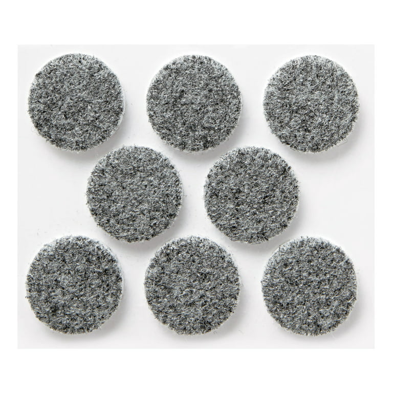 Scotch 16-Pack 3/4-in Brown Round Felt Furniture Pads in the Felt Pads  department at