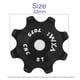 thumbnail image 2 of Rodamiento impulsor de la polea de la aleación de aluminio del desviador trasero de cerámica de la bicicleta de montaña 8T, 2 of 7