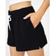 thumbnail image 4 of AUTOMET Pantalones cortos deportivos para mujer, informales, de verano, de cintura alta, cómodos pantalones cortos para correr, pantalones cortos de gimnasio con bolsillos, color negro, 4 of 5