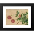 thumbnail image 2 of Zhang Ruoai 14x11 Black Modern Framed Museum Art Print Titled - Peony (18th Century), 2 of 5