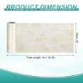 thumbnail image 2 of Uxcell Wood Grain Wallpaper Border 6" x 16.4ft Textured Frame Sticker, White Jade, 2 of 7