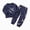 H154-Navy, variant on Newborn Infant Toddler Girl Clothes Outfits Long Sleeve Graphic Sweatshirt and Pants 2pcs Set Warm for Fall Winter(Grey,1-2 Y)