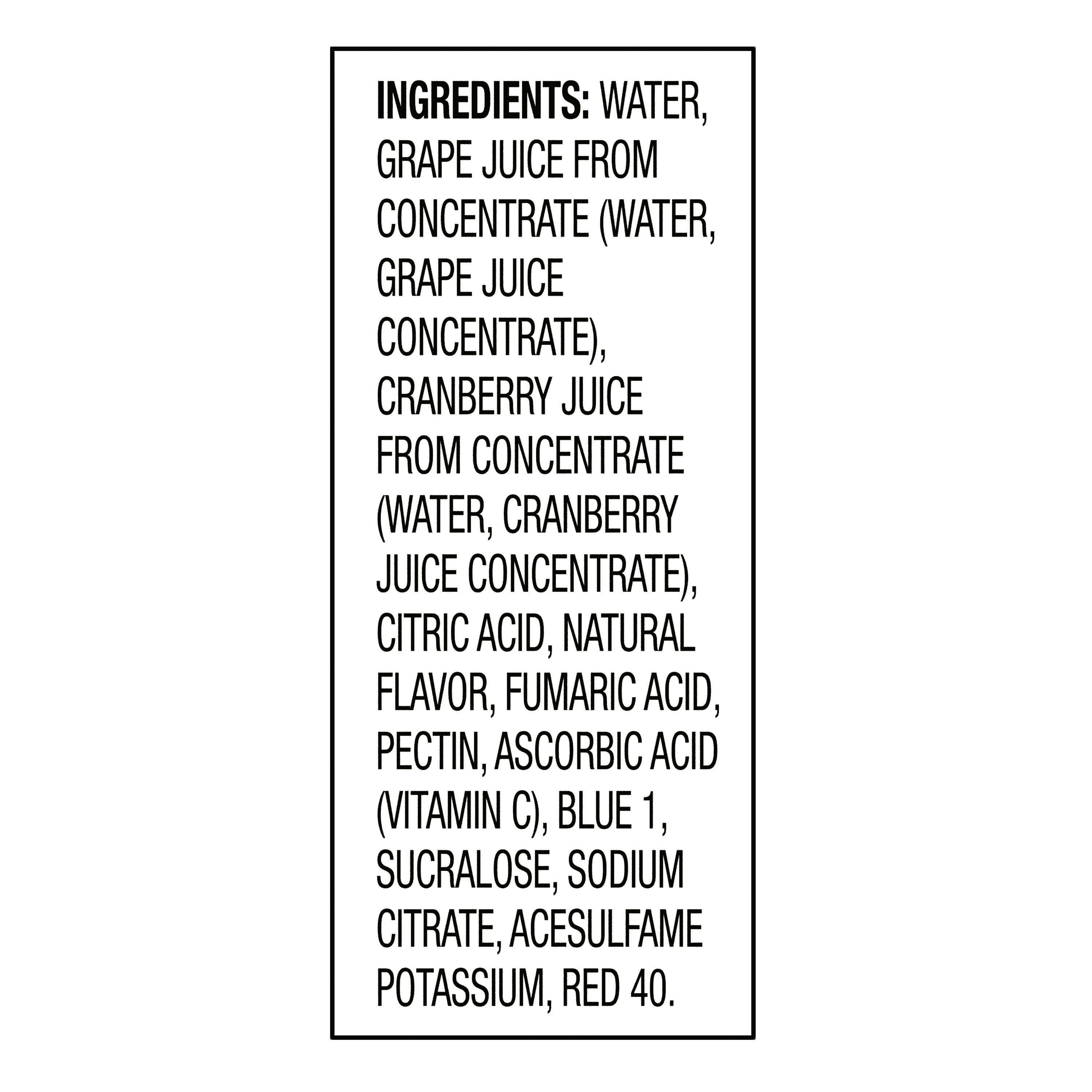 Great Value Diet Cranberry Grape Juice Beverage, 64 Fl. Oz.