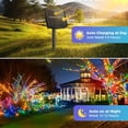 thumbnail image 6 of 户外太阳能LED串灯 - 1个100LED39英尺IP65防水太阳能闪烁仙女灯，适用于花园、露台、圣诞装饰、情人节、节日办公室、卧室、酒店、派对、, 6 of 6