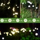 thumbnail image 5 of Luces solares para jardín JURASNOW, 8 LED, 4 unidades, impermeables, color blanco cálido, 5 of 5