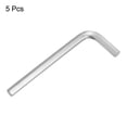 thumbnail image 3 of Uxcell 5pcs Hex Key Wrench 6mm Stainless Steel L-Shape Hexagon Metric Wrenches Repairing Tool for Home DIY Bike Motorcycle Repair, 3 of 8