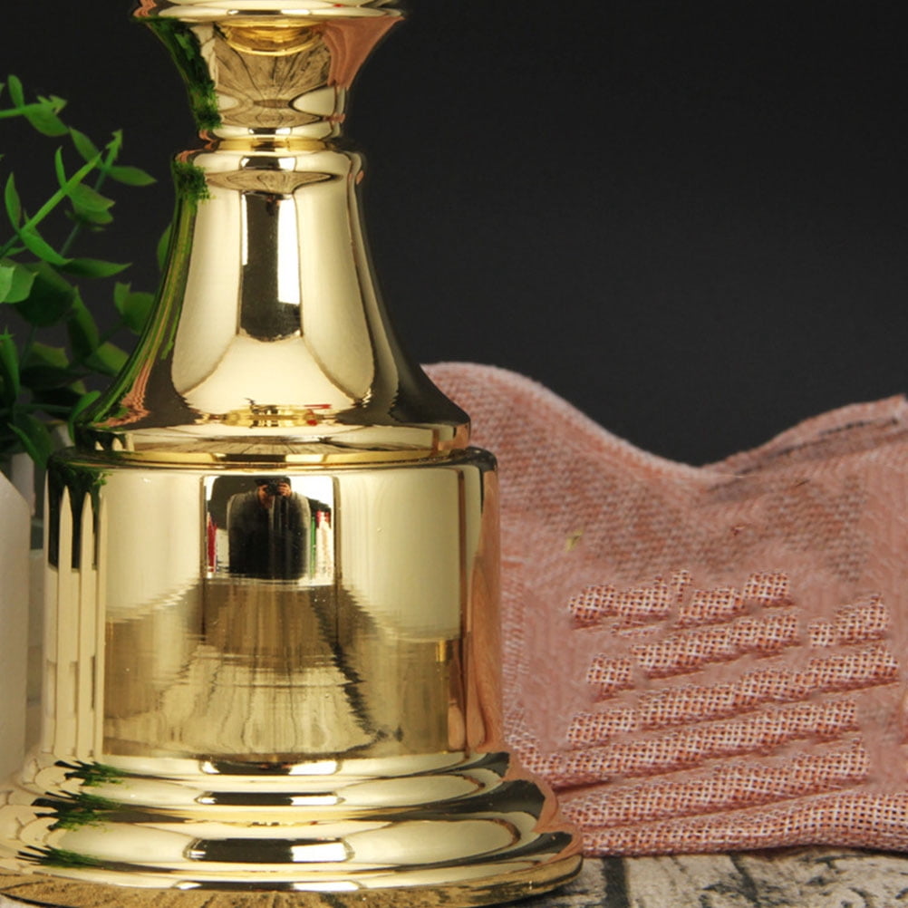 IBASETOY Golden Award Trophy Metal Party Prize with Base for Ceremony and Competition