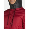 thumbnail image 5 of Big Chill Women's and Women's Plus Maxi Puffer Coat with Hood, Heavyweight, Sizes S-3X, 5 of 6