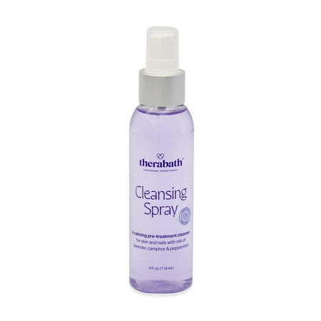 Therabath Sanitizing Spray, antiseptic cleansing spray for skin and nail, 4 oz