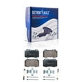 thumbnail image 4 of Detroit Axle - Front Brakes and Rotors Brake Pads Replacement for Mercedes-Benz SLK350 Fits select: 2005 MERCEDES-BENZ C 230K SPORT COUPE, 2003-2004 MERCEDES-BENZ C 230K SPORT SEDAN, 4 of 7