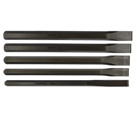 WTD Steel Long Cold Chisel - 5 Piece