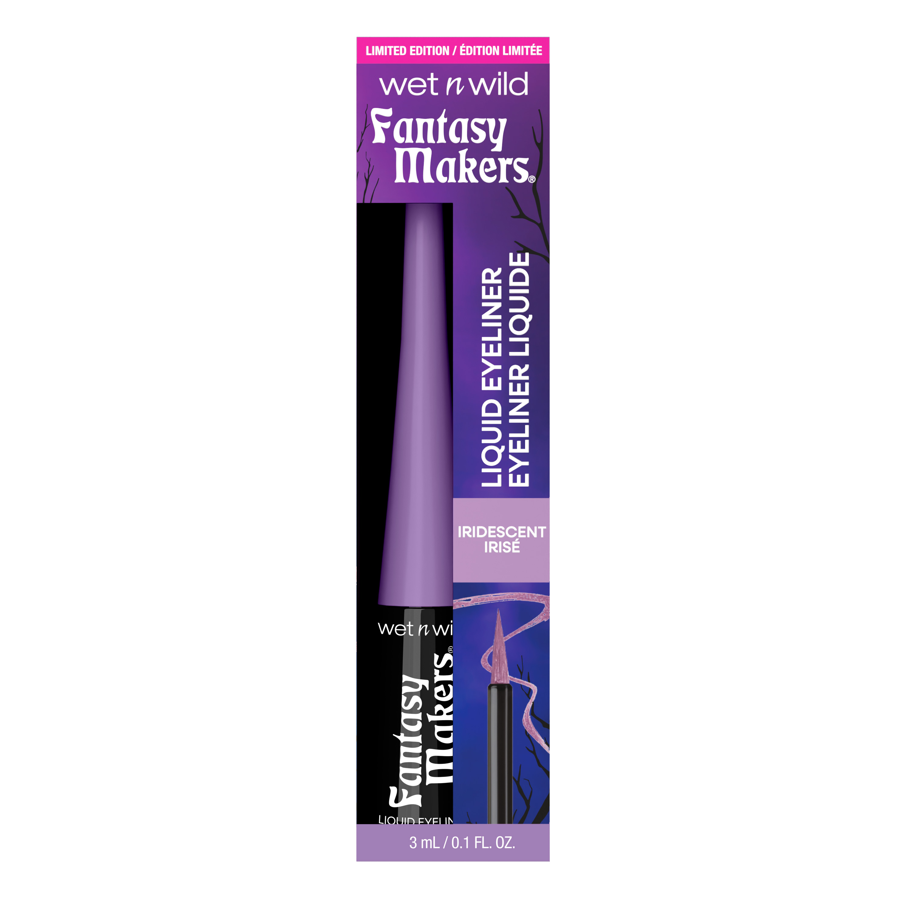 Wet N Wild Fantasy MakersLiquid Eyeliner in Purple Crimes - 0.1 fl.oz.