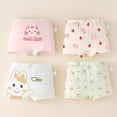 thumbnail image 2 of Yindaity Girls Cotton Underwear Girls Potty Trainer Underwear Toddler Girls Briefs(Green,8-12 Years), 2 of 5