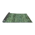thumbnail image 2 of Ahgly Company Indoor Square Abstract Light Blue Modern Area Rugs, 3' Square, 2 of 4