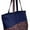 Navy Burgundy Cats - No Embroidery, variant on Custom Personalized Fashion Print Zipper Top Tote Bag Navy Burgundy Cats - Monogram