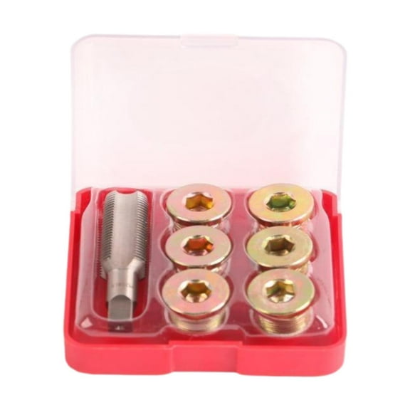 Nishiyuenyi Oil Drain Plug Tap Thread Repair Kit Professional Easy Installation Carbon Steel M20x1.5