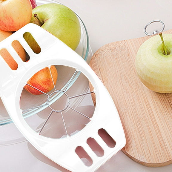 Kitchen Gadgets Apple Cutter, Stainless Steel Fruit Slicer and Splitter, Efficient and Hygienic Household Tool for Cutting Watermelon, Cantaloupe, and Pineapple