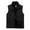 Black, variant on Sleeveless Outdoor Jacket for Men Lightweight Zip Up Golf Windbreaker Hiking Touring Running Work Wear Breathable Performance Soft Fabric Relaxed Fit Navy 2XL