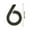 3.94"-6, variant on JeashCHAT Acrylic House Numbers, Self-adhesive Modern House Number for Outside Black Mailbox Numbers Address Home Number for House Apartments Office Hotel Room, 1.97inch