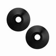 thumbnail image 2 of Universal CNC Aluminum Alloy Motorcycle Handlebar Handle Bar End Caps Accessories Pair Black 3.94 in / 10 cm, 2 of 9