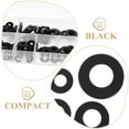 thumbnail image 3 of HOOWIFFY 250Pcs Black Nylon Flat Washer Gaskets for Car, Furniture, Plumbing and Industrial Applications, 3 of 8