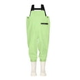 thumbnail image 4 of AUNVITO Unisex PVC Waders Full Body Waterproof Fishing & Beach Combing Overalls Durable Waterproof Suit for Kids, 4 of 5