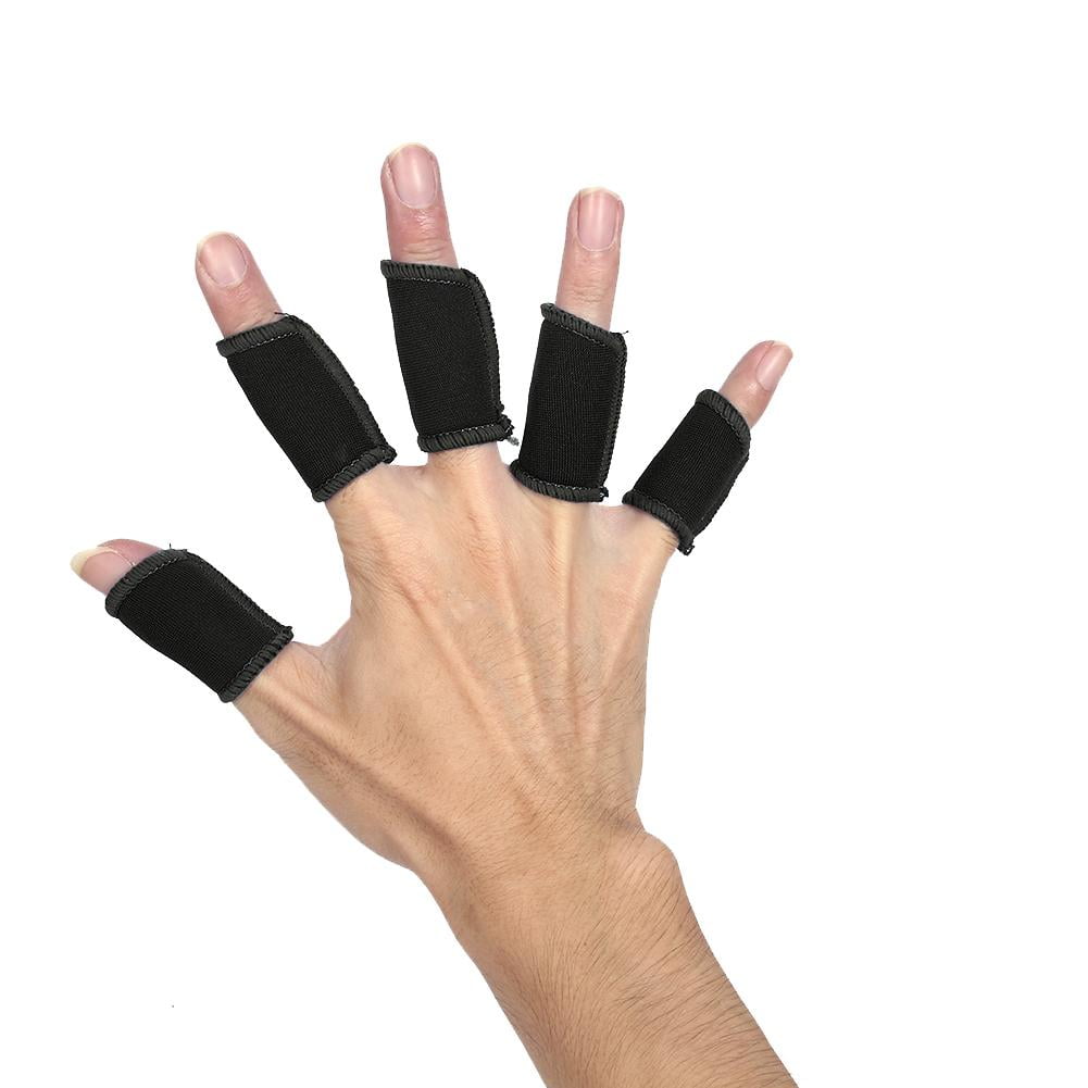 LYUMO 5pcs Finger Protector Sleeve Support Sports Finger Splint Guard