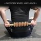 thumbnail image 3 of Lady Home Wooden Wheel 9 Rollers Belly Health Massager, 3 of 5