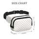 thumbnail image 4 of Fotbe Anchors Cangurera Cuadrada con Estampado de Doble Capa, Bolsa de Cintura Ajustable Mini para Hombres y Mujeres, 4 of 9