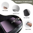 thumbnail image 3 of Universal Car Trunk Mat 37"x54", Purple Black Ombre Waterproof Cargo Liner, Non-Slip Durability Cargo Mat, Modern Gradient Abstract Art All Weather Rear Trunk Protector for Car SUV, 3 of 9