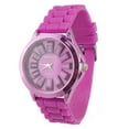 thumbnail image 2 of Trayknick Jelly Watch Convenient to Wear Comfortable Bright Color Especial Quartz Watch for Gift Rose-Red, 2 of 13