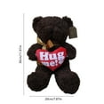 thumbnail image 3 of Valentine’s Day Teddy Bear Cuddle Heart Bear with Hug Me Charm Soft Plush Love Gift for Her Him Romantic Home Desk Decor Keepsake, 3 of 6