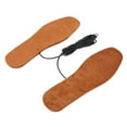 thumbnail image 2 of Cojín calefactor para zapatos, 1 par de plantillas calefactoras eléctricas USB Plantillas calefactoras USB Eficiencia óptima, 2 of 8